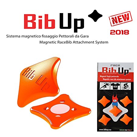BIBUP 2018 MAGNETIC RACE BIB ATTACHMENT SYSTEM