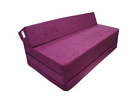 Natalia Spzoo Fold Out Sofa - folding mattress - 200 cm long (Violet)