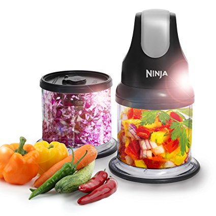 Ninja Professional Stackable Chopper 200W - NJ1002UKBK - Black