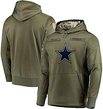 Dunbrooke Apparel Dallas Cowboys Salute to Service Hoodie Camo for Men Women Youth