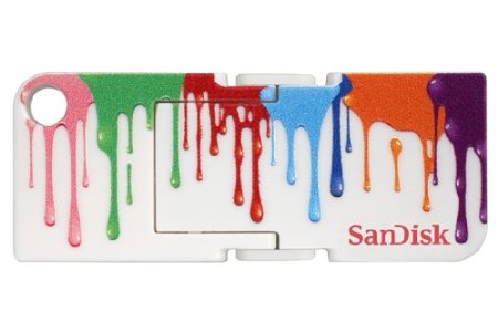 SanDisk Cruzer Pop 16GB USB 2.0 Flash Drive, Paint- SDCZ53A-016G-B35