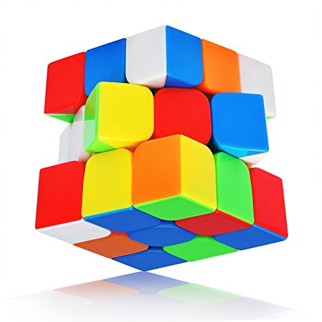 Speed Cube stickerless with New ANTI-POP Structure Smooth Puzzle Cube for Professional Players(stickerless)
