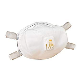 3M Safety 142-8233, Respirator, Dust/Mite, 1 per Each