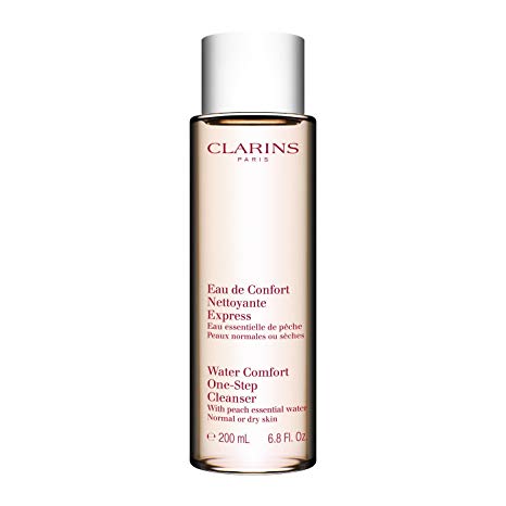 Clarins Water Comfort One-Step Cleanser with Peach Essential Water Water-Fresh Cleansing size: 6.7 fl oz,