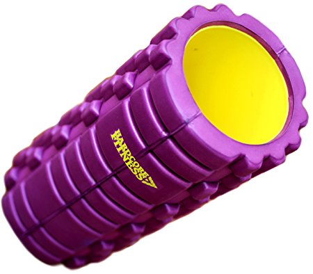 The HardCore Foam Roller: The Professionals' Choice. Uniquely Firm, Deep Myofascial Massage For Fast Pain Relief And Easing Tight Muscles. Plus *FREE* Workout Guide E-Book Containing 20 Of The Best Trigger Point Massage Exercises And Stretches