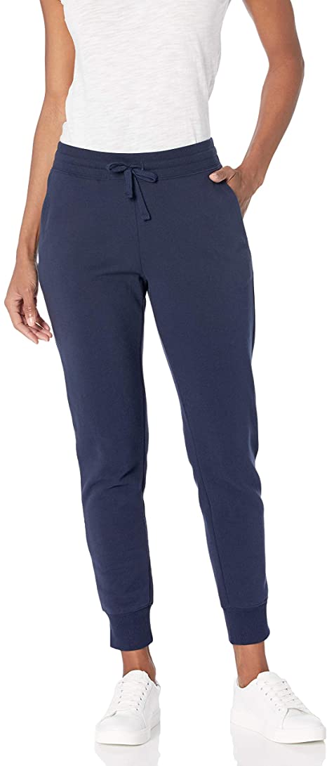 Amazon Essentials Women's Relaxed Fit French Terry Fleece Jogger Sweatpant