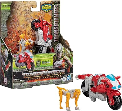 Transformers: Rise of The Beasts Movie Beast Alliance Beast Weaponizers 2-Pack Arcee & Cheetor Toys, Age 6 and Up, 5-inch