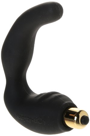 Rocks Off Naughty-boy Double P Spot Silicone Massager Black