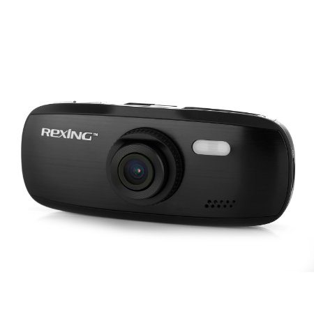 REXING MX9 2.7 Inch Full HD 1080P Dash Cam with G-Sensor, 150 Degree Wide Angle, WDR, Night Vision Car Dash Camera for VCehicles