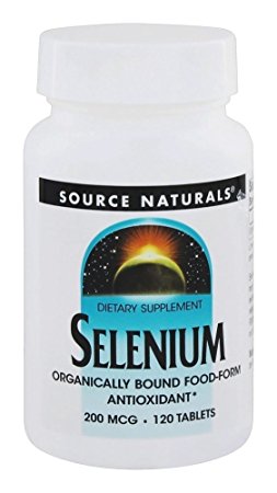 Selenium Supplement 200 mcg, 120 Tablets