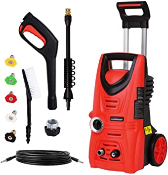 PowerSmart Pressure Washer, 2030PSI Power Washer, 13.5A 60 Hz Power Washer Cleaner, 1.42GPM Electric Pressure Washer, PS2020
