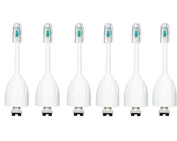 Premium Standard Replacement Toothbrush Heads - Replaces Philips Sonicare HX7022 E-Series Standard fits Philips Advance CleanCare Elite Essence and Xtreme Brush Handles - Pack of 6