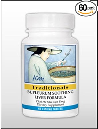 Kan Herbs - Bupleurum Soothing Liver Formula 60 tabs [Health and Beauty]