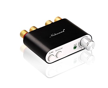 Nobsound NS-10G Mini Bluetooth 4.0 Digital Amplifier 100W HiFi Amp with Power Supply (Black)