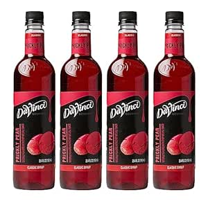 DaVinci Gourmet Prickly Pear Syrup, 25.4 Fluid Ounce (Pack of 4)