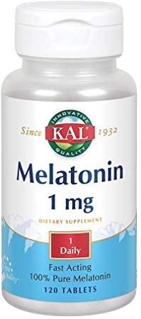 Kal Melatonin 1 Mg, 120 Count