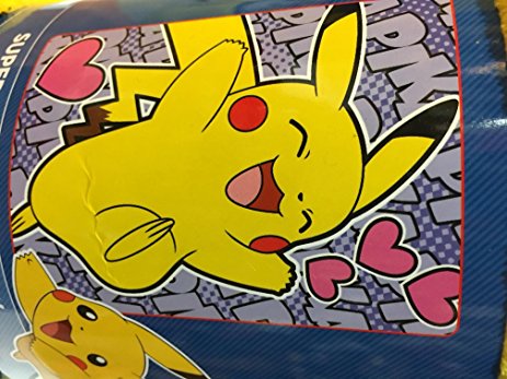 Pokemon Pika Run Super Soft Throw Blanket 46 x 60