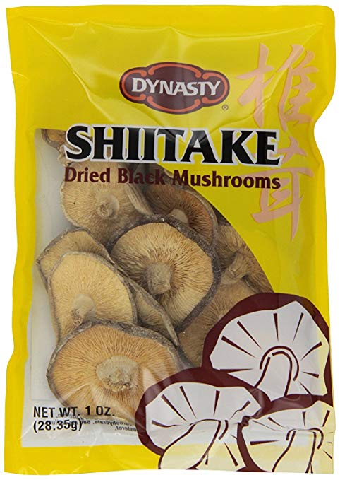 Dynasty Shiitake Dried Black Mushrooms, 1 Ounce