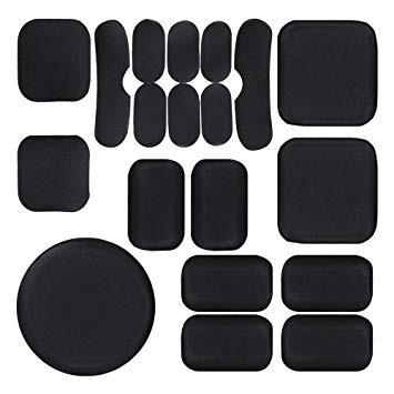 Tfwadmx Airsoft Helmet Pads, 19pcs/Replacement Bike Motorcycle Padding Kit Tactical Helmet EVA Foam Insert Bicycle Accessories Soft and Durable, Helmet Foam Pads for MICH CS FMA ACH USMC PASGT