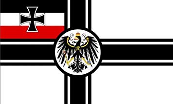 WWI Deutsch Reich FLAG, 3'x5' Deutschland Kreigsmarine & Wehrmacht
