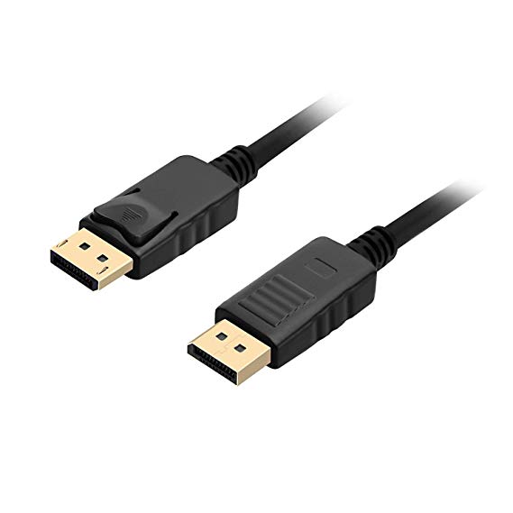 gofanco 10 Feet DisplayPort to DisplayPort Cable 4K Resolution@60Hz Gold Plated DisplayPort 1.2 Compatible DP to DP Male to Male Ultra HD DisplayPort Enabled Systems Monitors (DPDP10F)