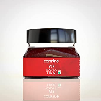 Carmine County Kashmiri Masala Tikki (Ver) - Blended Spices & Herbs Premix 100 g - Tasty and flavorful Recipe