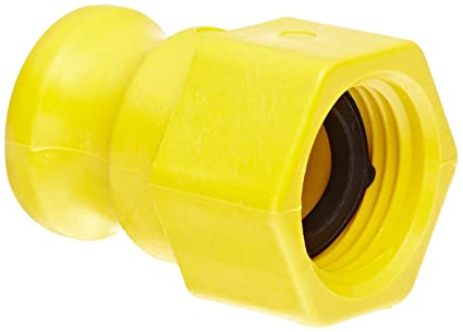 Banjo GHFT075A Polypropylene Cam & Groove Fitting, 3/4" Male Adapter x GHT Female