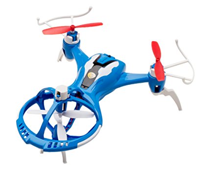 UST Enterprise Quadcopter Kids Drone - UFO Spaceship Design with Bright LED Lights and 3D Stunts - Bonus Battery Included