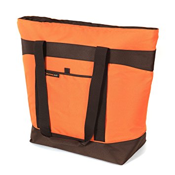 Rachael Ray Jumbo Chillout Tote, Orange, 10-Gallon