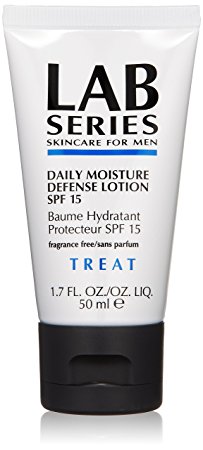 Lab Series Daily Moisture Defense Lotion SPF 15, 1.7 Ounce (Travel Size) TSA APPROVED