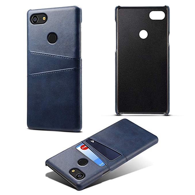 Torubia Google Pixel 3 XL Case, Wallet Case, Space Premium PU Leather Case Cover Card Slots Compatible Google Pixel 3 XL - Blue