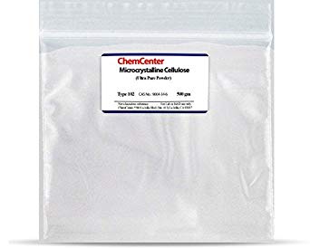 Microcrystalline Cellulose, High Purity (Type 102), 500 Grams (1.1 lb.)