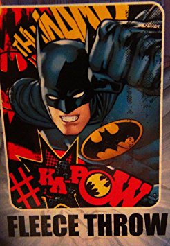 Batman Kids 40" x 50" Soft Fleece Throw Blanket