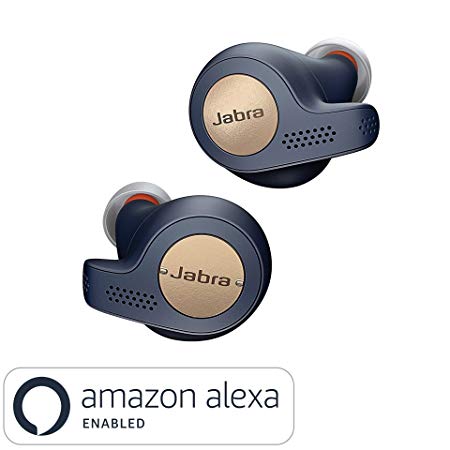 Jabra Elite Active 65t Wireless Sports Earbuds (Copper Blue)