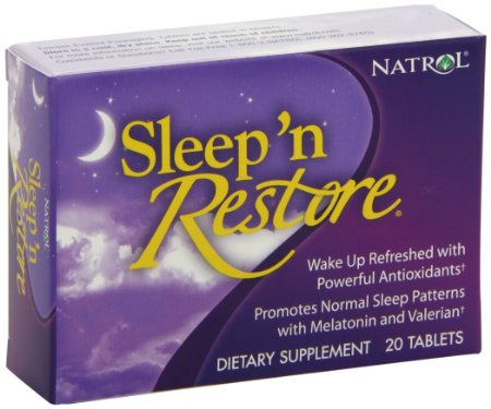 Natrol Sleep N Restore Tablets 20-Count