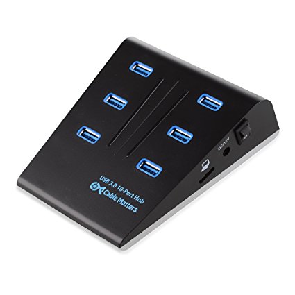 Cable Matters 10-Port SuperSpeed USB 3.0 Hub