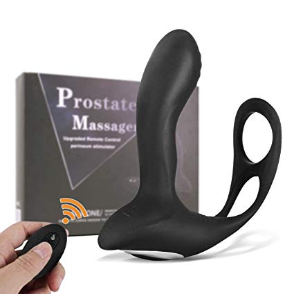 Massager, Wireless Multiple Massaging Vibrating Patterns with Intelligent Heating Function Black
