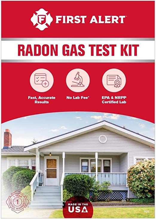 First Alert RD1 Radon Gas Test Kit