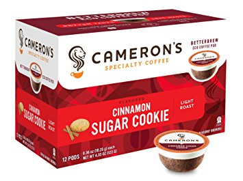 Cameron's Specialty Coffee, Cinnamon Sugar Cookie, 12 Count, Single Serve