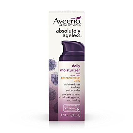 Aveeno Absolutely Ageless Daily Moisturizer With Sunscreen Broad Spectrum SPF 30, 1.7 Fl. Oz