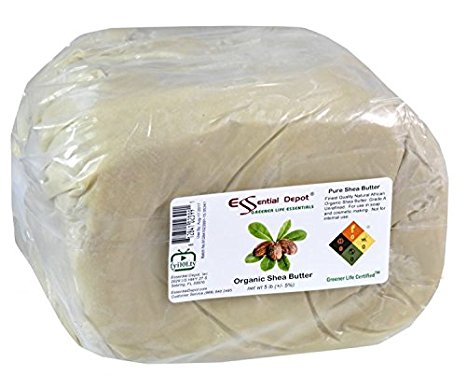 5 lbs Shea Butter (Ivory) - Unrefined - Organic - Grade A