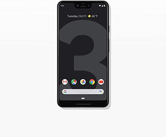 Google Pixel 3 XL Unlocked GSM/CDMA - US Warranty (Direct from Google) (Just Black, 128GB)