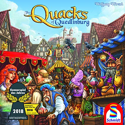 Schmidt Spiele Quacks of Quedlinburg Game Family, Multicolour