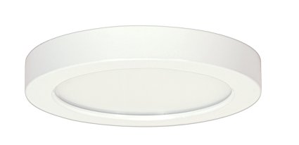 Satco Products S9339 Blink Flush Mount LED Fixture, 18.5W/9", White