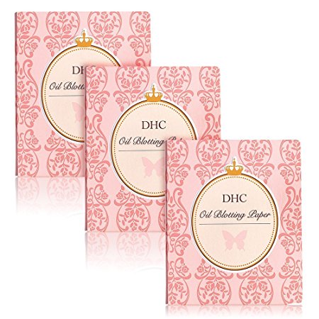 DHC Blotting Paper Pack of 3, includes 300 sheets