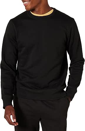 Amazon Essentials Men's Fleece Crewneck Sweatshirt (Available in Big & Tall)