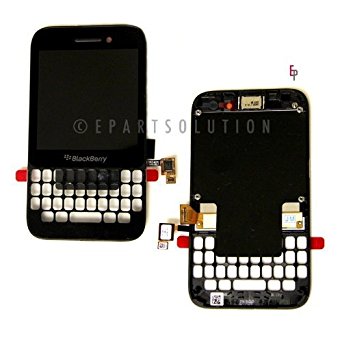 ePartSolution-BlackBerry Q5 LCD Touch Screen Digitizer Assembly Black Replacement Part USA Seller