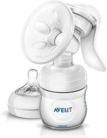 Philips Avent Manual Breast Pump, Clear, SCF330/20