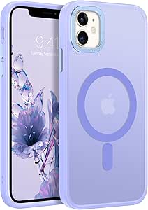 BENTOBEN iPhone 11 Phone Case, Phone case iPhone 11 Magnetic Case [Compatible with MagSafe] Translucent Matte Slim Shockproof Anti-Fingerprint Anti-Scratch Protective Cover for iPhone 11 6.1’’