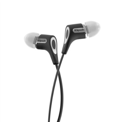 Klipsch R6 Black In-Ear Headphone with Patented Oval Tip Black